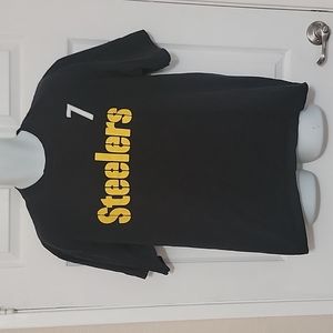 Reebok Men's Big Ben Roethlisberger T-Shirt Pittsburgh Steelers NFL.Size Large